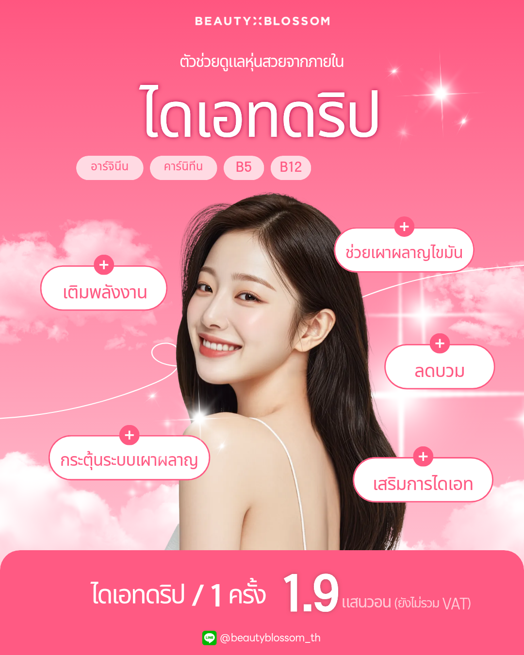 ซัมเมอร์นี้ เติมพลังให้ร่างกาย พร้อมดูแลหุ่นด้วยไดเอทดริป 🔥