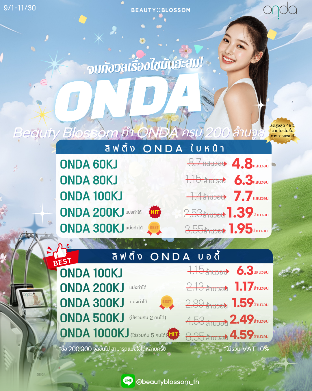 🌊ONDA ลดไขมันพร้อมกระชับผิว🌊